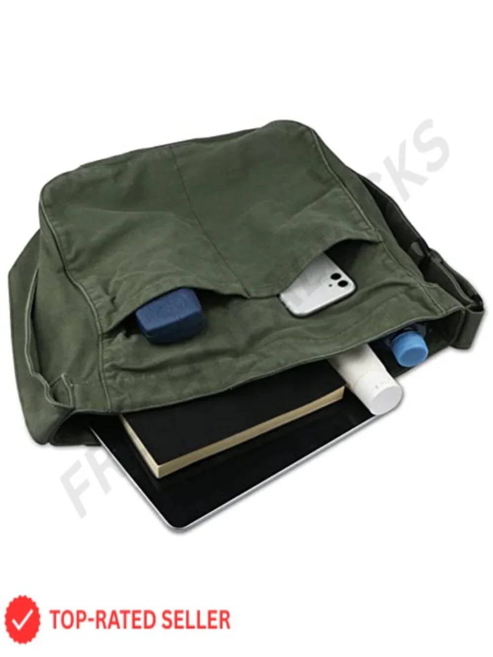 Canvas Hobo Crossbody Shoulder Tote Bag